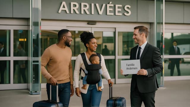 Transfert aéroport famille Pâques 2026