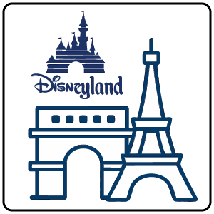 icone evenements et sorties lajoieway disneyland vtc qui propose des sorties Disneyland Tour Eiffel arc e triomphe devis sur mesure vtc lajoieway